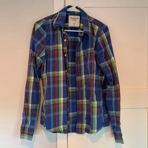 Abercrombie and Fitch Checkered Button Up Shirt